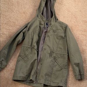 f21 army green jacket
